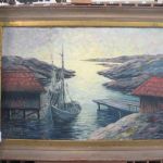 419 4357 Oljemålning 